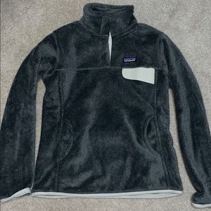 Gray Patagonia Quarter button up